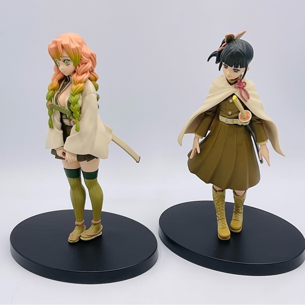 Demon Slayer Lot of 2 Figures Kimetsu no Yaiba Kanao Tsuyuri 5.5” Action Toy Ani